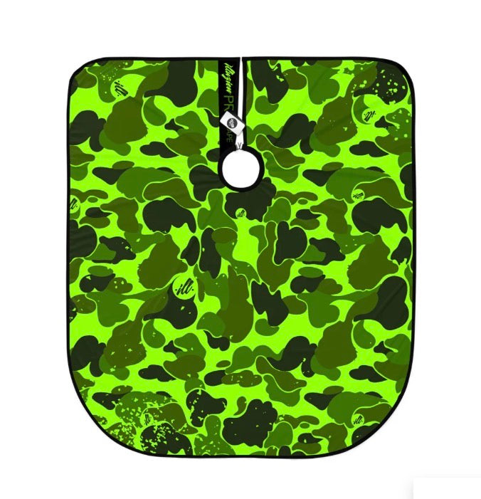 Yellow Green Camo PRO Cape