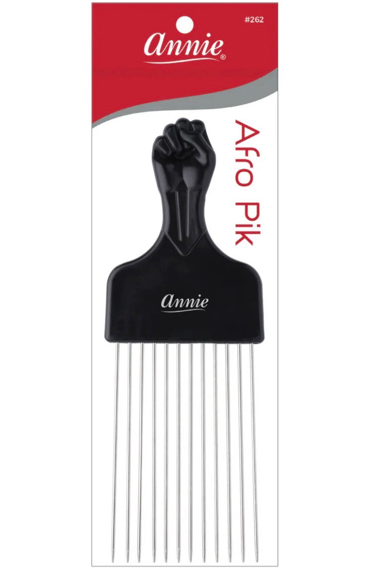 Annie Afro Styling Pik 4" Long Black